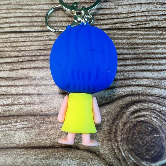 Assorted Silicone Inside out Keychain Joy Accessory Wrist Strap - Picture 2 of 6